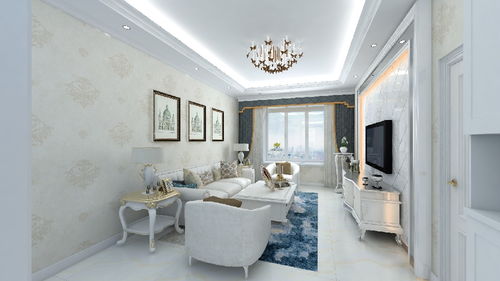 歐式輕奢，演繹雅致生活——亞林西首長(zhǎng)家120平三居室裝修實(shí)景賞析